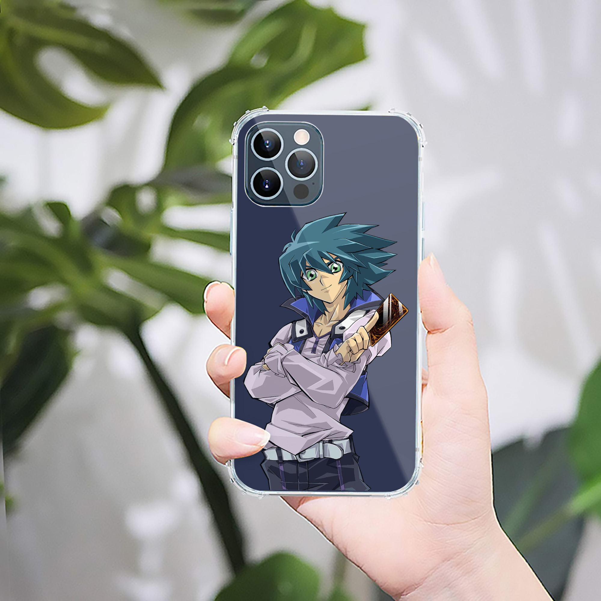（画像用） 遊☆戯☆王 Yu-Gi-Oh! 【iPhone 12シリーズ対応】透明スマホケース（クリアソフトケース）